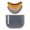 Portable Dry Facial Brush Soft Bristles Contoured Lymphatic Massage Tool Face Sculpting Device Home Spa Gentle Exfoliation Brush